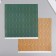 Scrapbooking paper bilateral "Greece" density 180 g 30.5x32 cm