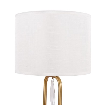 Table lamp 40W, 1HE14, 46x24 cm, brass-2