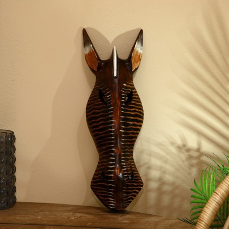 Mask tree "Zebra" 50x16x7 cm