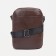 Male bag, brown color