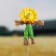 The garden scarecrow "Sun", h = 50 cm, mix, Greengo