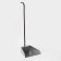 Garbage scoop 310 × 240 mm, handle 85 cm, galvanizing 0.5, collapsible