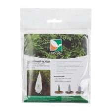 Case for plants, cones on ties, h = 250 cm, spanbond with a UV stabilizer, white