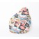 The pear-pear chair is small, diameter 70 cm, height 90 cm, label print