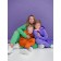 Children's pants, height 98 cm, orange color