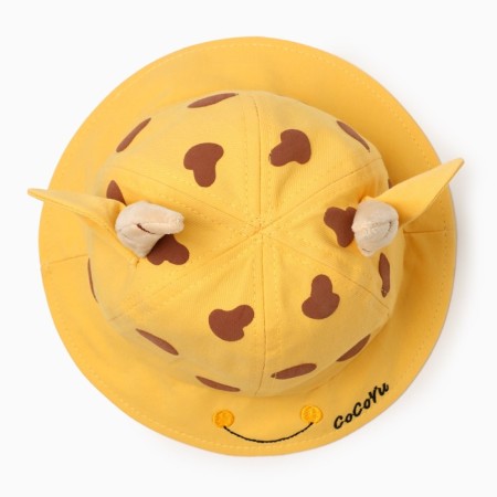 Panama for the girl "Layer" minku yellow color, rn 50-1