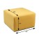 Puff "Warsaw" velor Happy 560 yellow 70x68x45
