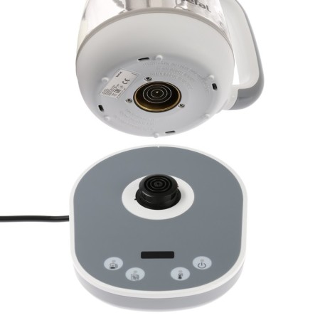 Electric kettle Tefal BJ551B10, glass, 1.5 l, 1430 W, adjustment t °, white-8