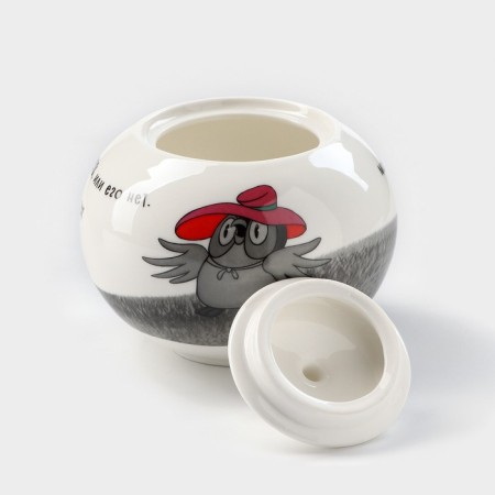 Sugar "Vinnie Puh", 490 ml, porcelain-4