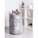 Basket for toys "Flower pattern with a pencil, size 35x50 cm