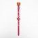 The collar "Bows and Rhinas", 38 x 1.5 cm, Osh 27-33, pink