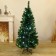 Fibrooptic Christmas tree "Exclusive" colored lights, 140 cm D of the lower tier 70 cm 380 branches