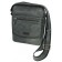 Male bag, lightning department, 1 external pocket, adjustable belt, gray color