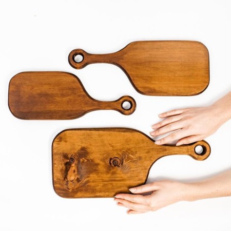 Moil boards Magistro 3 pcs, a whole array of cedar, chocolate color-2