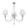Caustra Freya Fr561-PL-03-ChH Beverly, 630x630x580 mm, E14, 3x40W, color chromium