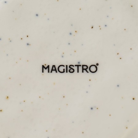 Porcelain salad magistro poursephona, 1 l, d = 17.5 cm, beige color-4