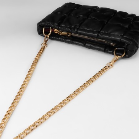 A bag for a bag, flat, with carbines, aluminum, 9 × 14 mm, 60 cm, gold color-1
