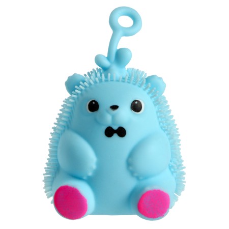 Ball children's rubber horner light "Hedgehog", Mix color, in showbox-1