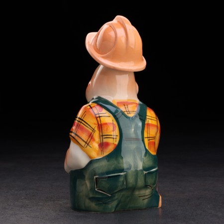 Set of porcelain sample "Builder Mason", with 3 glasses-3