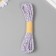 Yarn 100% cellulose "Softino Raffia Color Melange" Washed, Lilac sunset 10m ± 2m