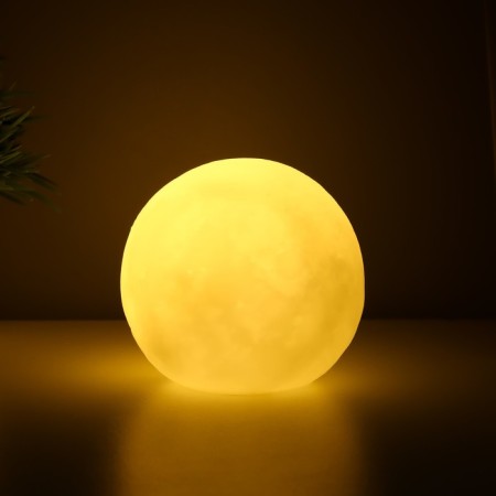 Night Plastic "Moon White Little" from BAT 3LR44 in the set 7.5x7.5x7 cm Risalux-2
