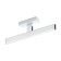 Lamp Pandella 1, 1x7.4W LED, 4000K, 900LM, chromium color
