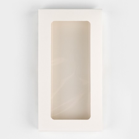 Box for chocolate "Milk", with a window, 9.4 x 1.7 x 18.4 cm-1