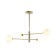 ESTELLE 4X40W G9 chandelier gold