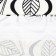 A set of curtains for the kitchen Ethel Leaves 149x180 cm - 2 pcs, grabbing - 2 pcs, 100% HL