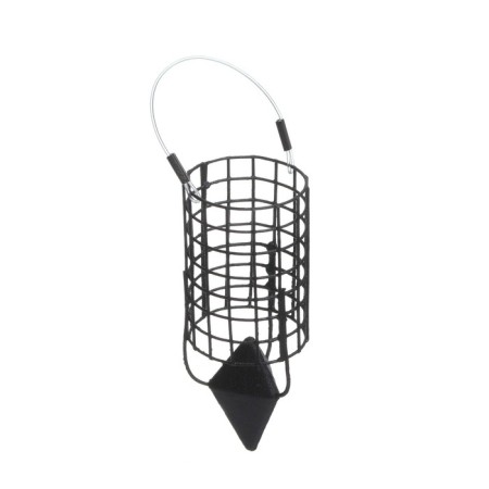 Metallic feeder X-Feeder ME Bullet 4K M Grid, Matt Black, 40 g, 35 ml
