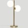 Labric Decorative Citilux "Rund" CL205820N 28x49 cm, 2x4.5W, G9, brown color