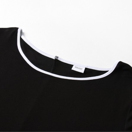 Kit (jumper, trousers) female minku, color Black Rr. 58-5
