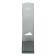 Paper tray Vertical Istanm Delta, 85 mm width, tinted black