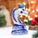Souvenir "Snake with the Crown", Gzhel