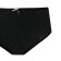 Panties female slips "peas", black color, size 50