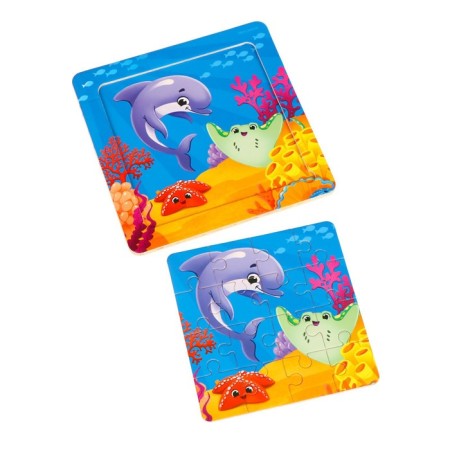 Puzzle "Sea World", 14 cm x 14 cm-2