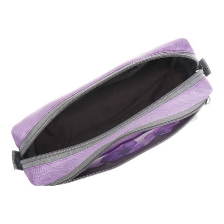 Penal soft, 2 compartments, voluminous, 100 x 210 x 50 mm, Erichkrause Pastel Bloom, 61947-3
