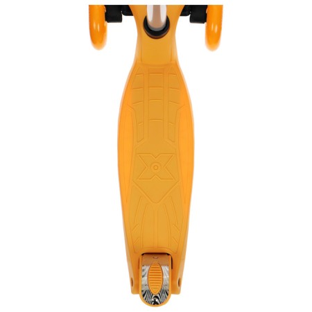Graffiti Baby Scooter, Light wheels PU 120/70 mm, ABEC 7, Orange color-5