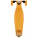 Graffiti Baby Scooter, Light wheels PU 120/70 mm, ABEC 7, Orange color