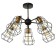 Chandelier 2210/5 E27 40W Black-Bronze 34.4x34.4x68 cm Bayerlux
