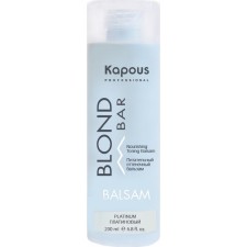 Tinting hair balm Kapous, nutrient, platinum tone, 200 ml