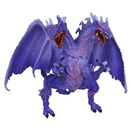 Figures "World of Dragons: Blue Two -headed Dragon"
