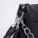 Bag Cross-Bodi with a zipper, black color