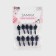 Automatic castle for a secret lightning, No. 3, 10 pcs, the color of the dark blue