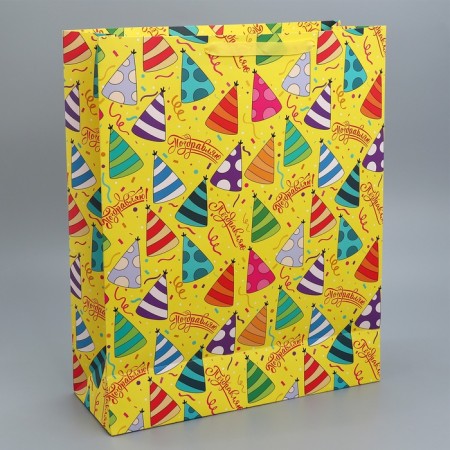 Gift laminated package, packaging, "Birthday", 40 x 49 x 15 cm-4