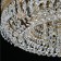 Isolda chandelier, size 55x24x55 cm, 360W 6xled IP 20
