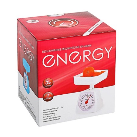 Energy EN-406MK kitchen scales, mechanical, up to 5 kg, white-5