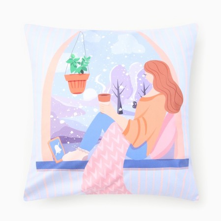 Case on the pillow Ethel "Winter Dreams" 40x40cm, 100% of the p/e-1