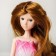 Hair for dolls "wavy with a tail" size is small, color 16a