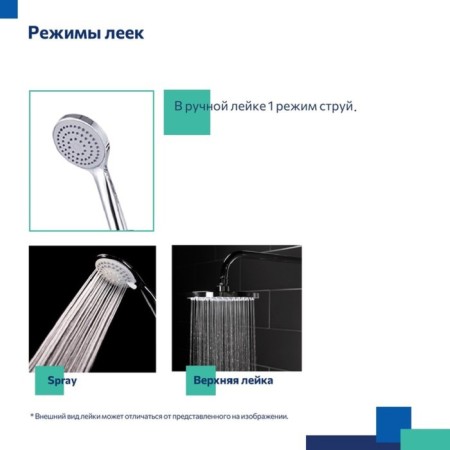 The shower system Milardo Stripe Stersb1fm06, tropical shower, shower set, brass, chrome-9
